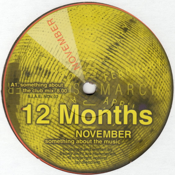 (25981) 12 Months ‎– November (Something About The Music)