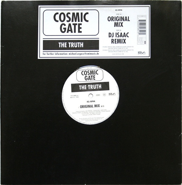 (0214B) Cosmic Gate ‎– The Truth