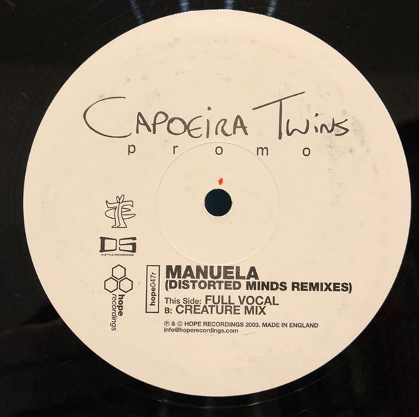 (CMD1021) Capoeira Twins – Manuela (Remixes)