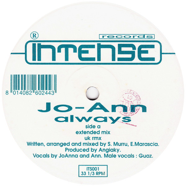 (JR321) Jo-Ann ‎– Always