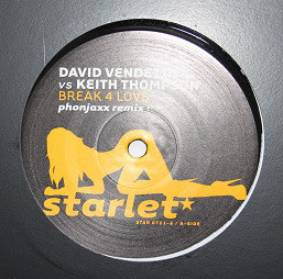 (16133) David Vendetta vs Keith Thompson ‎– Break 4 Love