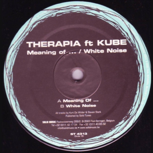 (16043) Kube vs. Therapia ‎– Meaning Of ... / White Noise