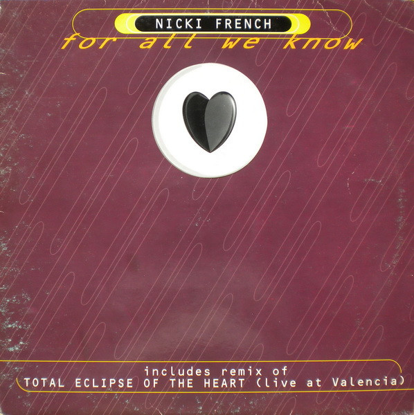 (DC406) Nicki French – For All We Know