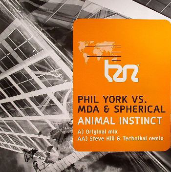 (16382) Phil York vs. MDA & Spherical ‎– Animal Instinct