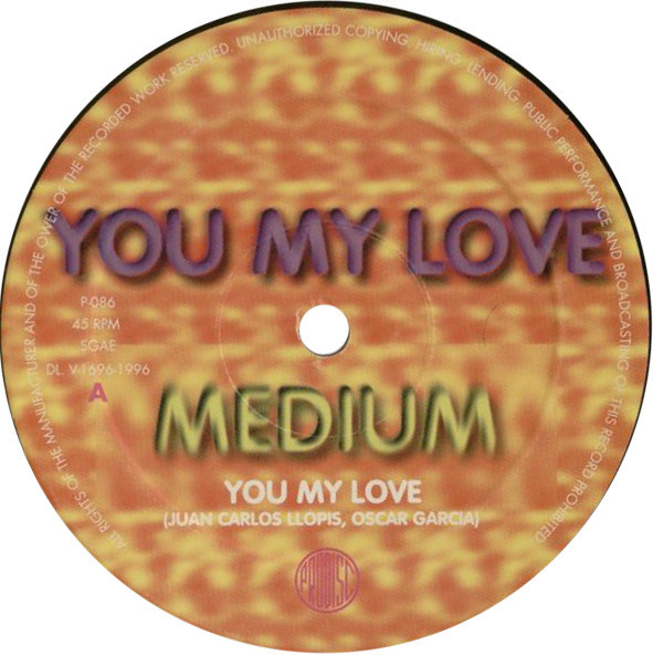 (CUB2408) Medium ‎– You My Love
