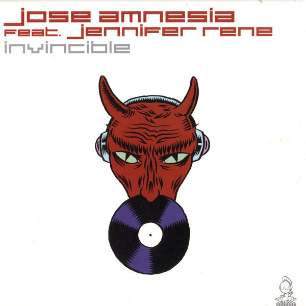 (16656) Jose Amnesia Feat Jennifer Rene ‎– Invincible