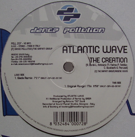 (0074) Atlantic Wave ‎– The Creation