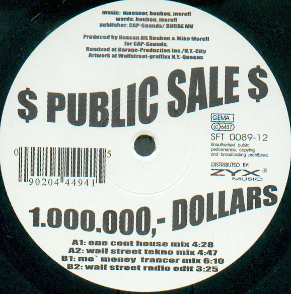 (29087) $ Public Sale $ ‎– 1.000.000,- Dollars
