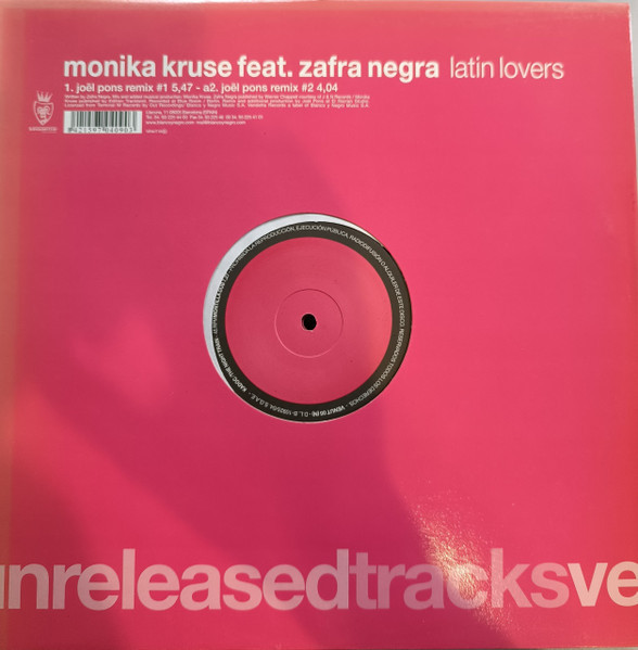 (NS749) Monika Kruse Featuring Zafra Negra / Kadoc – Latin Lovers / The Night Train (G/VG)