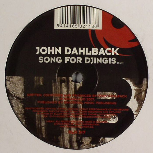 (30727) John Dahlback ‎– Belly Button / Song For Djingis