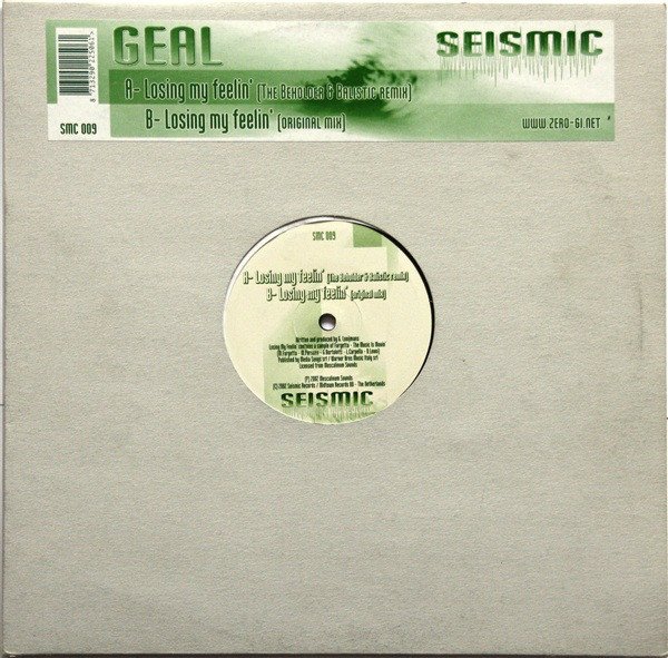 (23039) Geal ‎– Losing My Feelin'