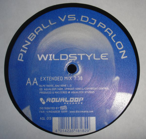 (SZ0075) Pinball vs DJ Palon ‎– Wildstyle