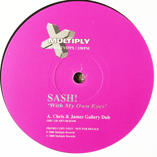 (JR1381) Sash! ‎– With My Own Eyes
