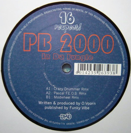 (RIV657) PB 2000 ‎– In Da Jungle