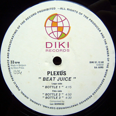 (29392) Plexus ‎– Beat Juice