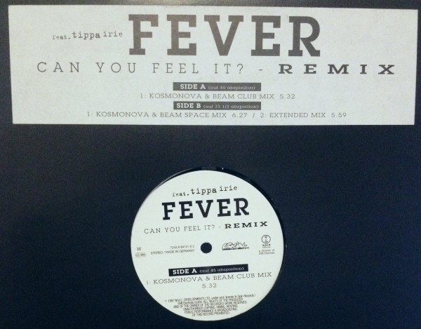 (CUB2682) Fever Feat. Tippa Irie ‎– Can You Feel It? Remix
