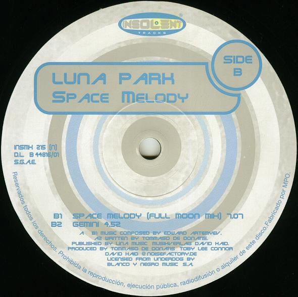 (0171) Luna Park ‎– Space Melody