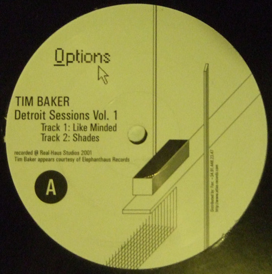 (27548) Tim Baker ‎– Detroit Sessions Vol 1