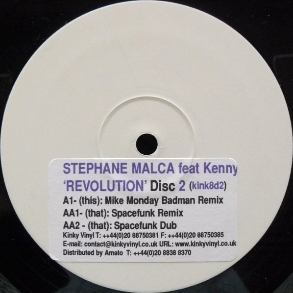 (2031B) Stephane Malca Feat. Kenny – Revolution (Disc 2)