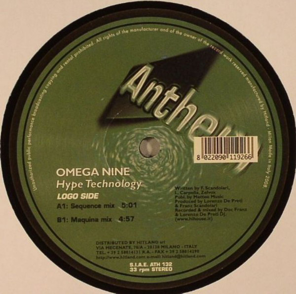 (17400) Omega Nine ‎– Hype Technology