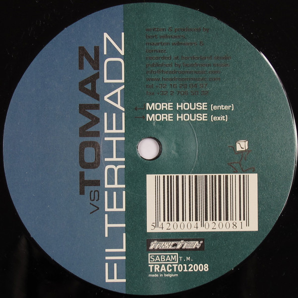 (28143) Tomaz vs. Filterheadz ‎– More House