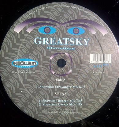 (A0678) Greatski ‎– Showtime
