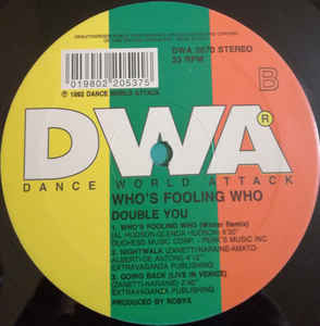 (27943) Double You ‎– Who's Fooling Who (G+/Generic)