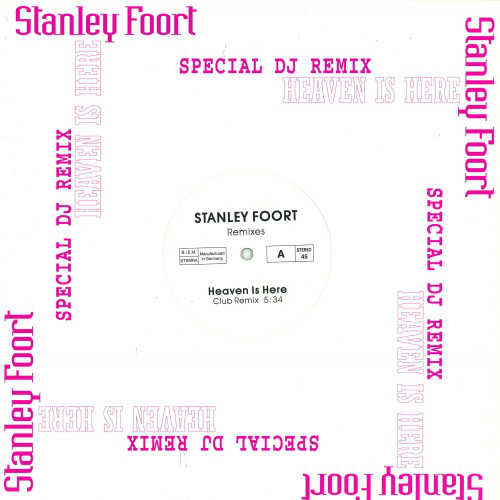 (CUB1861) Stanley Foort ‎– Heaven Is Here (Remixes) (TEMAZO)