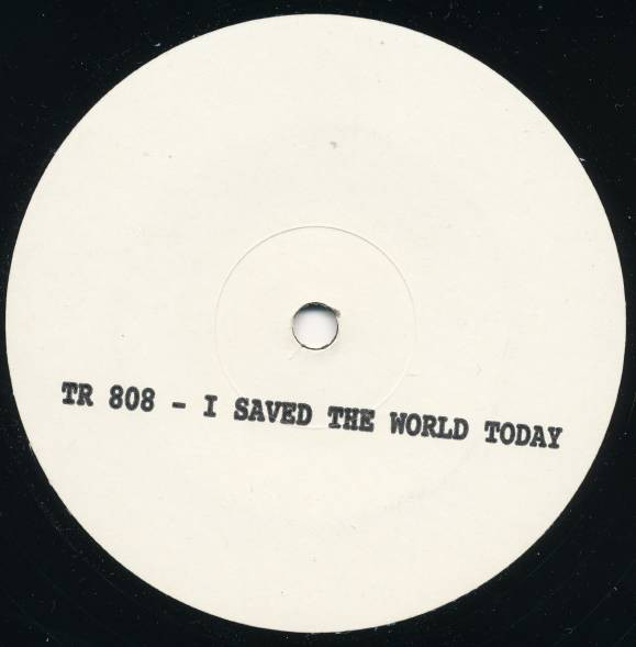 (CUB1427) TR 808 ‎– I Saved The World Today