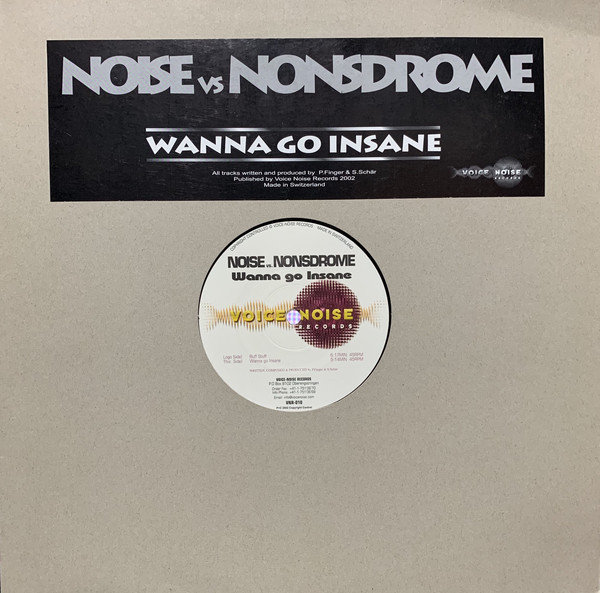 (CO127) DJ Noise vs. DJ Nonsdrome ‎– Ruff Stuff / Wanna Go Insane