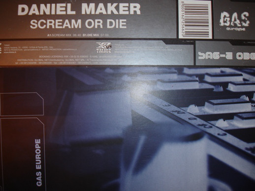 (A0447) Daniel Maker ‎– Scream Or Die