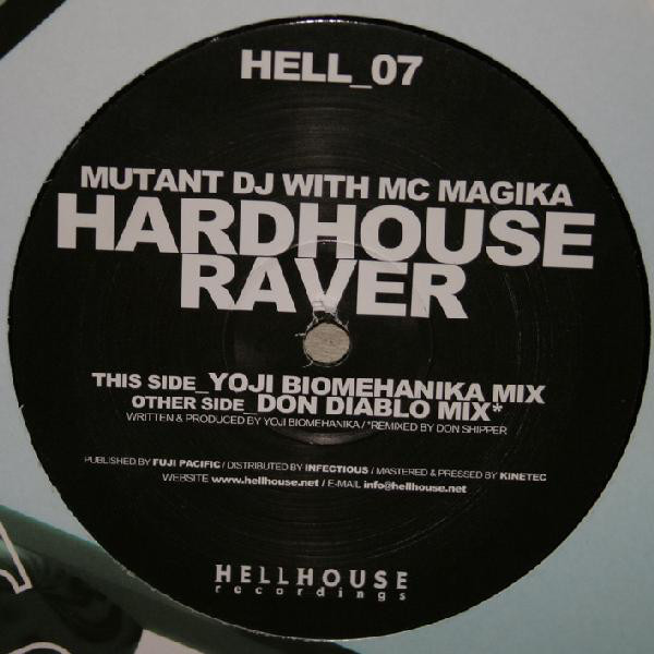 (BS225) Mutant DJ With MC Magika ‎– Hardhouse Raver