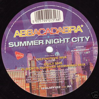 (CUB2380) Abbacadabra ‎– Summer Night City