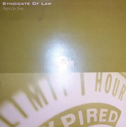 (CUB2127) Syndicate Of Law ‎– Right On Time