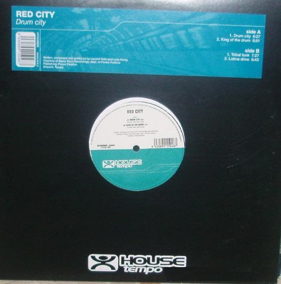 (CUB2129) Red City ‎– Drum City