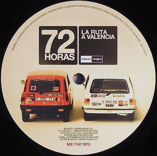(CO100) 72 Horas - La Ruta A Valencia (Vinyl/3)