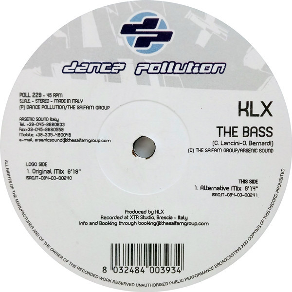 (30767) KLX ‎– The Bass