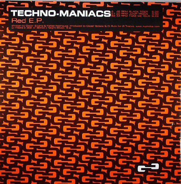 (7756) Techno-Maniacs ‎– Red E.P.