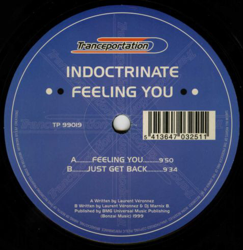 (CUB1483) Indoctrinate ‎– Feeling You