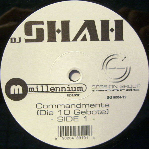 (CUB2603) DJ Shah ‎– Commandments (Die 10 Gebote)