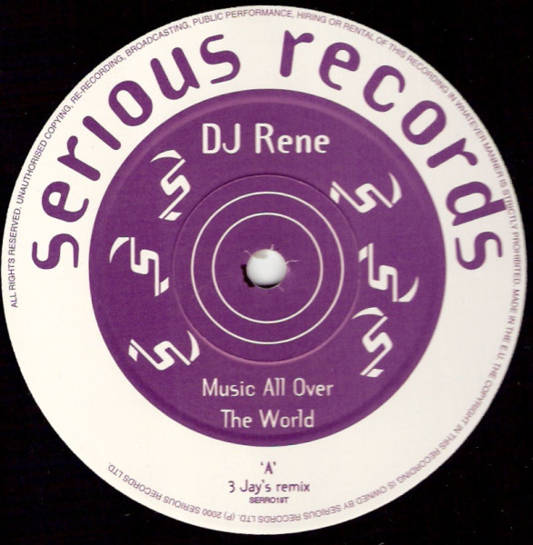 (RIV397) DJ Rene ‎– Music All Over The World