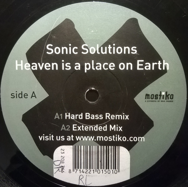 (CUB1920) Sonic Solutions ‎– Heaven Is a Place on Earth