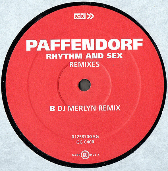 (CUB0967) Paffendorf ‎– Rhythm And Sex (Remixes)