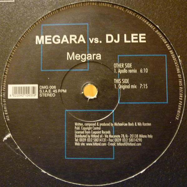 (30292) Megara Vs DJ Lee ‎– Megara