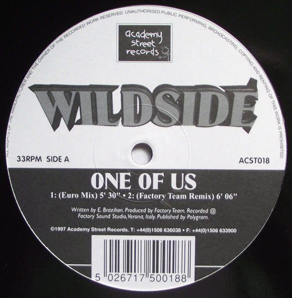 (4578) Wildside ‎– One Of Us