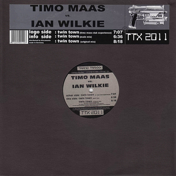 (21299) Timo Maas vs. Ian Wilkie ‎– Twin Town