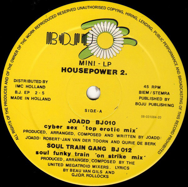 (RIV584) Joadd / Soul Train Gang / De Gabbers ‎– Housepower 2
