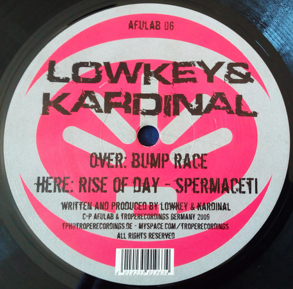 (CUB2703) Lowkey & Kardinal ‎– Bump Race