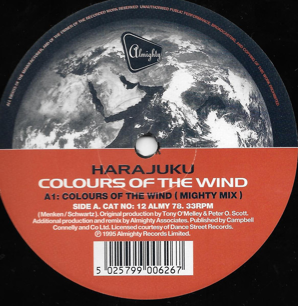 (25367) Harajuku ‎– Colours Of The Wind