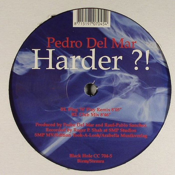 (0024B) Pedro Del Mar ‎– Harder ?!